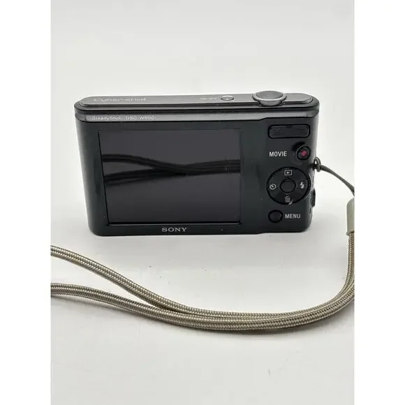 Sony Digital Camera Cybershot DSC-W800 20.1MP Tested Works. No Charger VG Cond